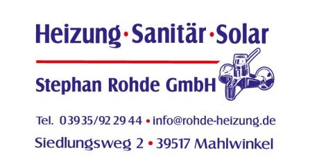 Heizung-Sanitär-Solar Stephan Rohde GmbH